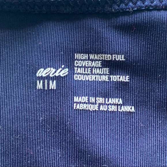 Aerie High Waisted Full Coverage Bikini Bottom - Picture 3 of 3